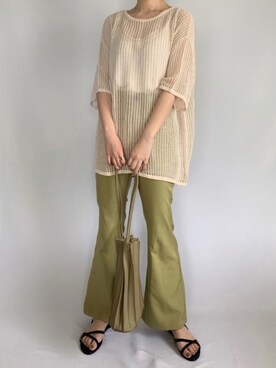 maiさん（レディース・159cm）の夏コーディネート