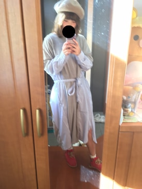 「オシャレウォーカー」｜「アイテム（ハンチング/ベレー帽）」を使った、みさきさん（メンズ・157cm）の秋コーディネート