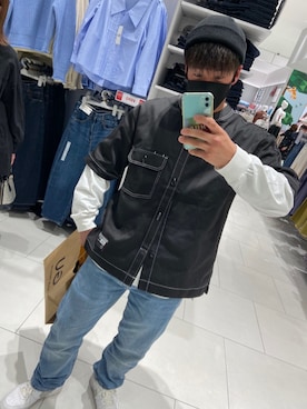 「URBAN RESEARCH（アーバンリサーチ）のアイテム（ニットキャップ/ビーニー）」を使った、reiさん（メンズ・173cm）の春コーディネート