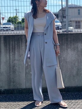 yuukaさん（レディース・155cm）の春コーディネート