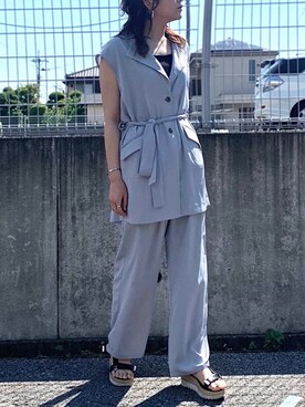 yuukaさん（レディース・155cm）の春コーディネート