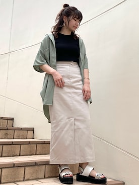 yuukaさん（レディース・155cm）の夏コーディネート