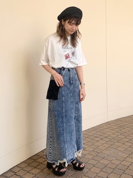 yuukaさん(レディース・155cm)の夏コーディネート