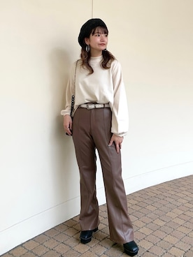 yuukaさん（レディース・155cm）の冬コーディネート