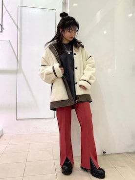 yuukaさん（レディース・155cm）の冬コーディネート