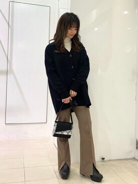 yuukaさん（レディース・156cm）の冬コーディネート