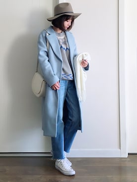 喵喵小桃さん（レディース・160cm）の冬コーディネート