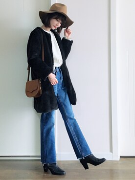 喵喵小桃さん(レディース・160cm)の冬コーディネート