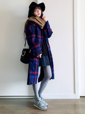 喵喵小桃さん(レディース・160cm)の冬コーディネート