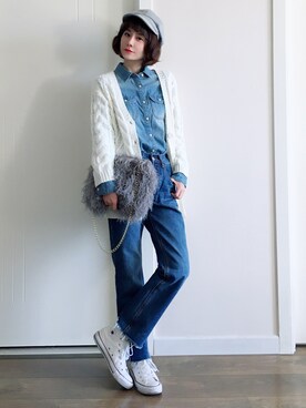 喵喵小桃さん(レディース・160cm)の春コーディネート