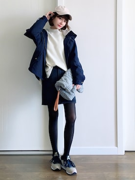 喵喵小桃さん（レディース・160cm）の春コーディネート