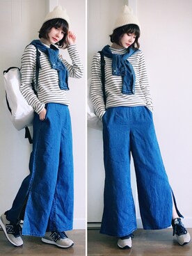 喵喵小桃さん(レディース・160cm)の春コーディネート