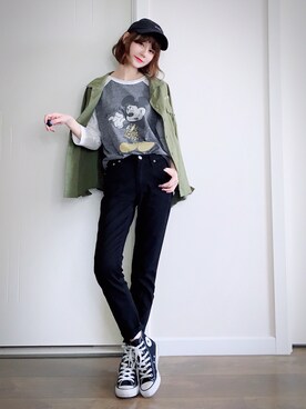 喵喵小桃さん(レディース・160cm)の春コーディネート