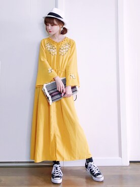 喵喵小桃さん（レディース・160cm）の夏コーディネート