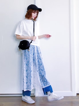 喵喵小桃さん（レディース・160cm）の夏コーディネート