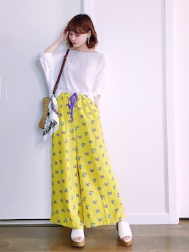 喵喵小桃さん（レディース・160cm）の夏コーディネート