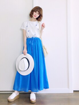 喵喵小桃さん（レディース・160cm）の夏コーディネート