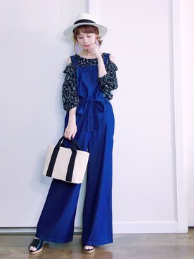 喵喵小桃さん（レディース・160cm）の夏コーディネート