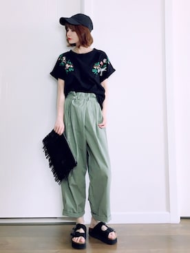 喵喵小桃さん（レディース・160cm）の夏コーディネート