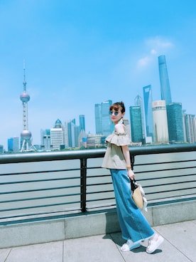 喵喵小桃さん（レディース・160cm）の夏コーディネート