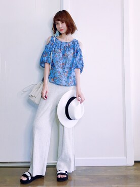 喵喵小桃さん(レディース・160cm)の夏コーディネート