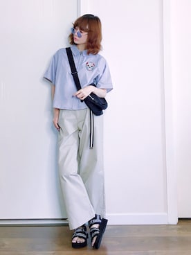 喵喵小桃さん（レディース・160cm）の夏コーディネート