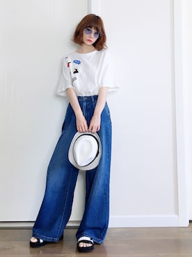 喵喵小桃さん(レディース・160cm)の夏コーディネート
