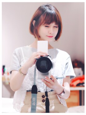 喵喵小桃さん（レディース・160cm）の夏コーディネート