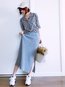 喵喵小桃さん（レディース・160cm）の秋コーディネート