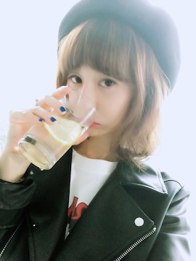 喵喵小桃さん（レディース・160cm）の冬コーディネート