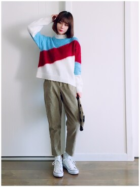 喵喵小桃さん(レディース・160cm)の冬コーディネート