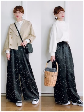 喵喵小桃さん(レディース・160cm)の春コーディネート