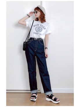 喵喵小桃さん（レディース・160cm）の夏コーディネート