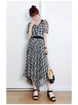 喵喵小桃さん（レディース・160cm）の夏コーディネート