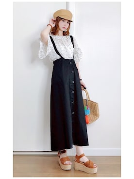 喵喵小桃さん（レディース・160cm）の夏コーディネート