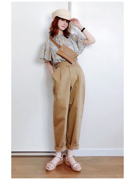 喵喵小桃さん（レディース・160cm）の夏コーディネート