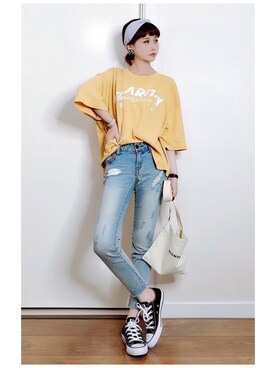 喵喵小桃さん（レディース・160cm）の夏コーディネート