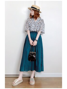 喵喵小桃さん（レディース・160cm）の夏コーディネート