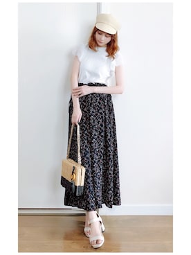 喵喵小桃さん（レディース・160cm）の夏コーディネート