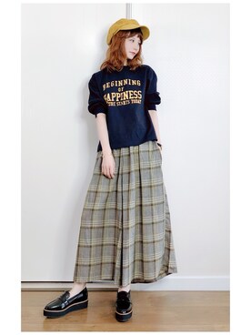 喵喵小桃さん(レディース・160cm)の夏コーディネート