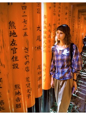 喵喵小桃さん（レディース・160cm）の秋コーディネート