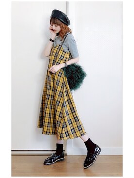 喵喵小桃さん（レディース・160cm）の秋コーディネート