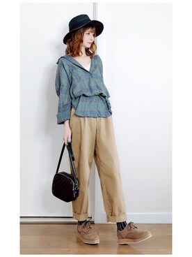 喵喵小桃さん(レディース・160cm)の秋コーディネート