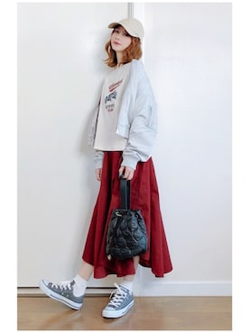 喵喵小桃さん(レディース・160cm)の秋コーディネート