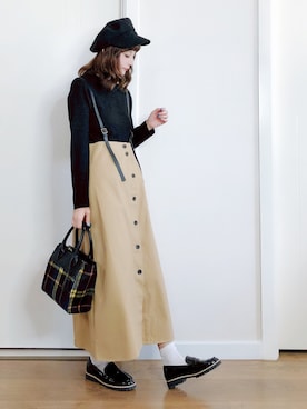 喵喵小桃さん（レディース・160cm）の秋コーディネート