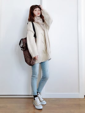 喵喵小桃さん（レディース・160cm）の秋コーディネート