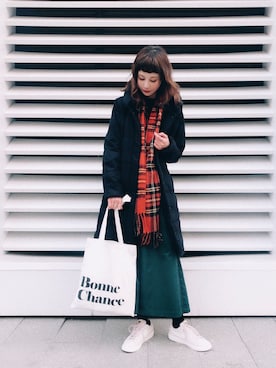 喵喵小桃さん（レディース・160cm）の冬コーディネート