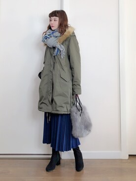 喵喵小桃さん（レディース・160cm）の冬コーディネート
