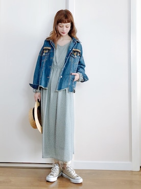 喵喵小桃さん(レディース・160cm)の春コーディネート