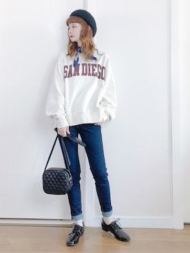 喵喵小桃さん(レディース・160cm)の春コーディネート